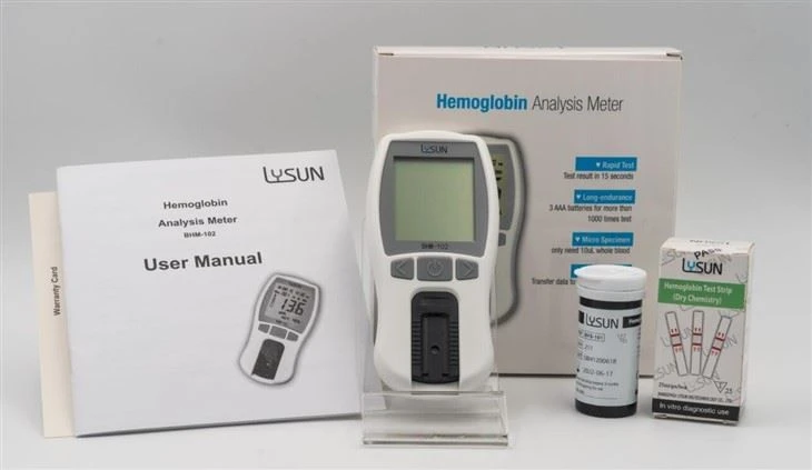 Lysun Medical Accuracy POCT Blood Hemoglobin Analyzer, HB Analyzer, Hemoglobin Meter For Hospital Lab Clinic