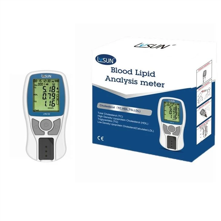 Cholesterol Meter Blood Lipid Analyzer Analysis Meter