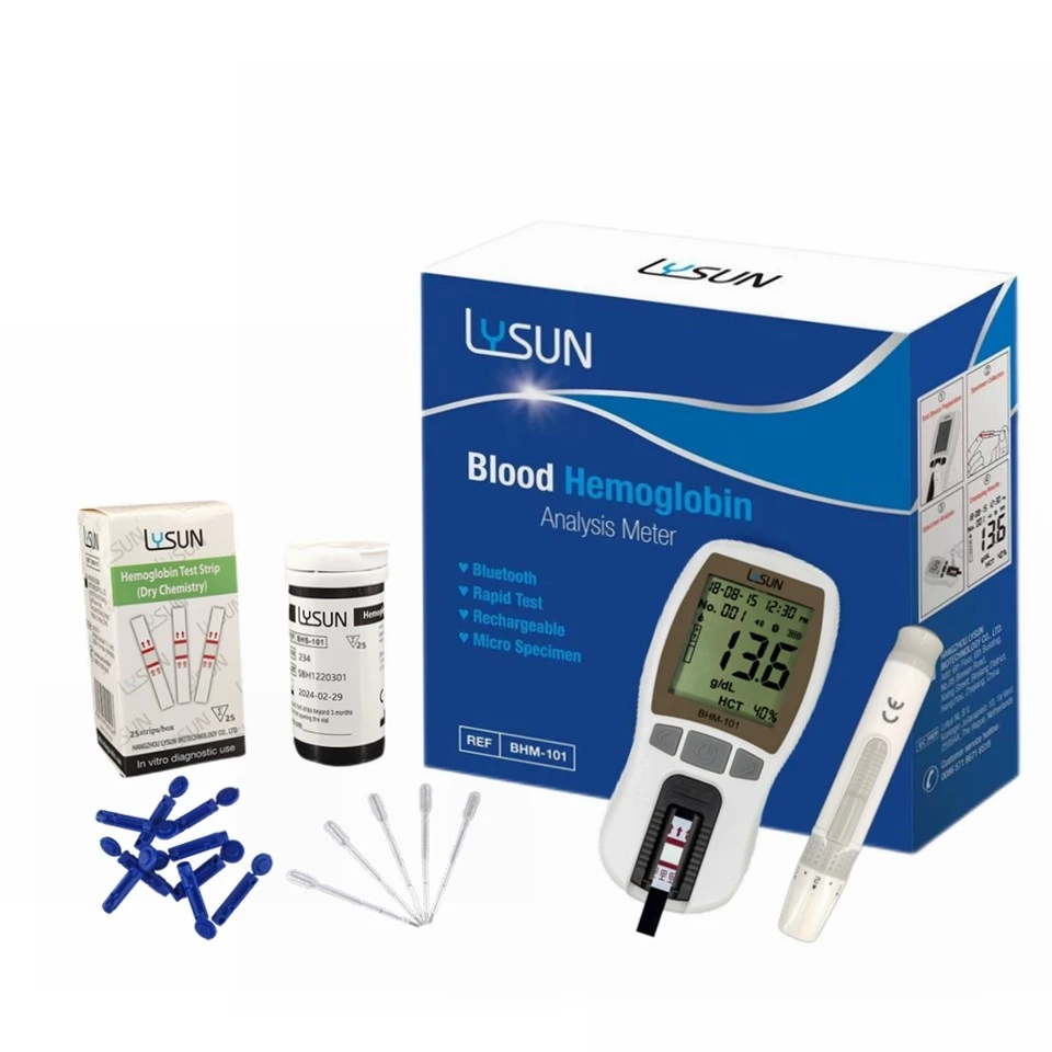 POCT Portable Emoglobin Test Meter Emoglobin Machine Analyzer