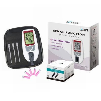 3 nan 1 Fonksyon Renal Analyzer Itilizasyon Kay Pou Asid Urik (UA) / Kreatinin (CR) / Urea (UR) Klinik