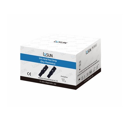 Lysun 25 PCS/BOX Asid urik tès bann ren fonksyon analiz mèt pou lopital lakay
