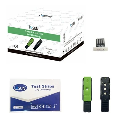 Lysun Creatinin Analyzer Strips Pou Fonksyon Renal Meter Biochimik analiz Itilizasyon